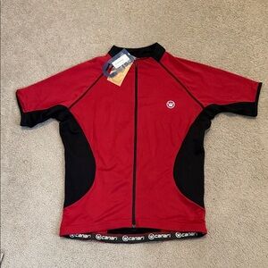 New Canari Red and Black Performance Jersey
